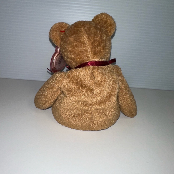 Ty Beanie Baby Curly Brown Bear 6 inch 
1993 vintage NWMT NEW - Picture 3 of 15